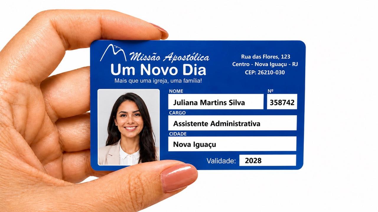Carteirinhas personalizadas